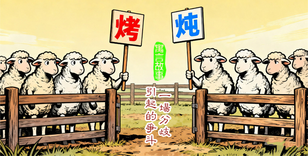 【寓言故事】分歧引起的争斗
