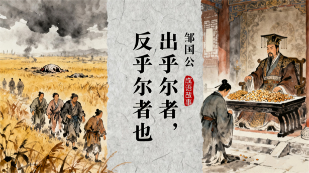 【成语故事】出尔反尔